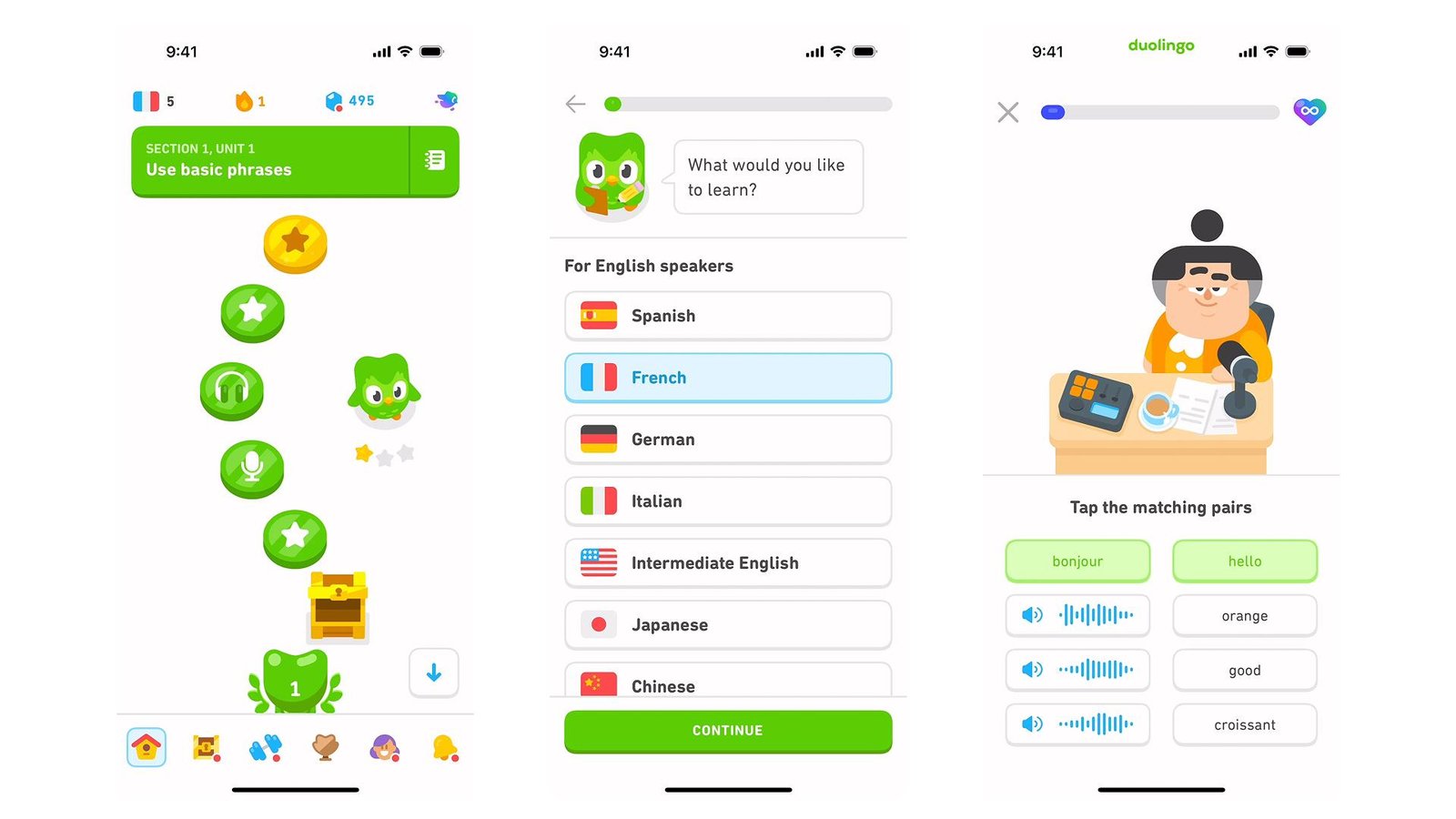 Comparison chart of ChatGPT versus Duolingo, AI speaking apps, and human tutors for personalization